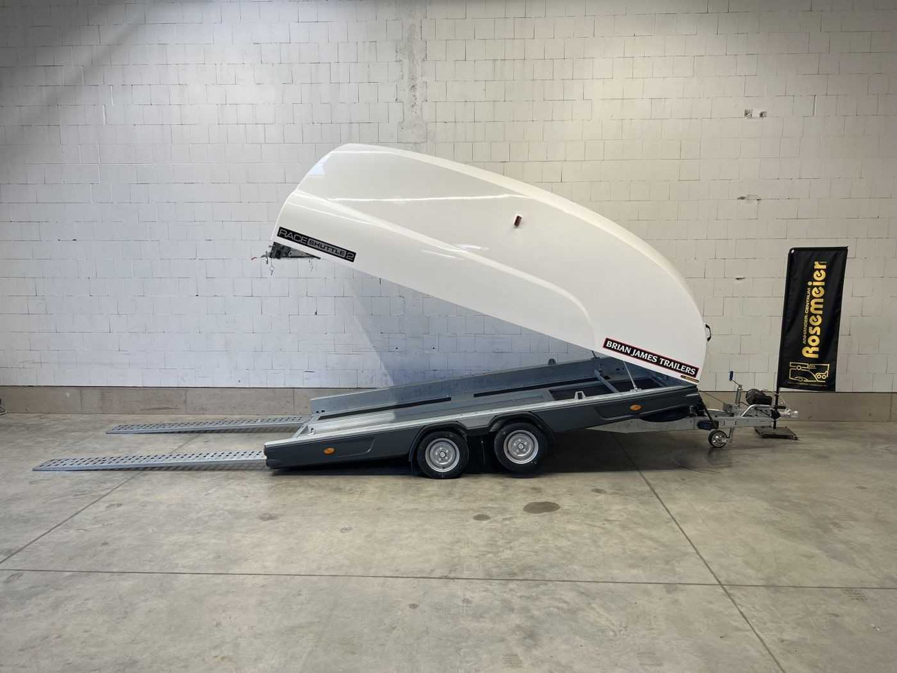 BRIAN_JAMES Race Shuttle 2 Autotransporter geschlossen - Autotransport aanhangwagen: afbeelding 1 BRIAN_JAMES Race Shuttle 2 Autotransporter geschlossen - Autotransport aanhangwagen: afbeelding 1