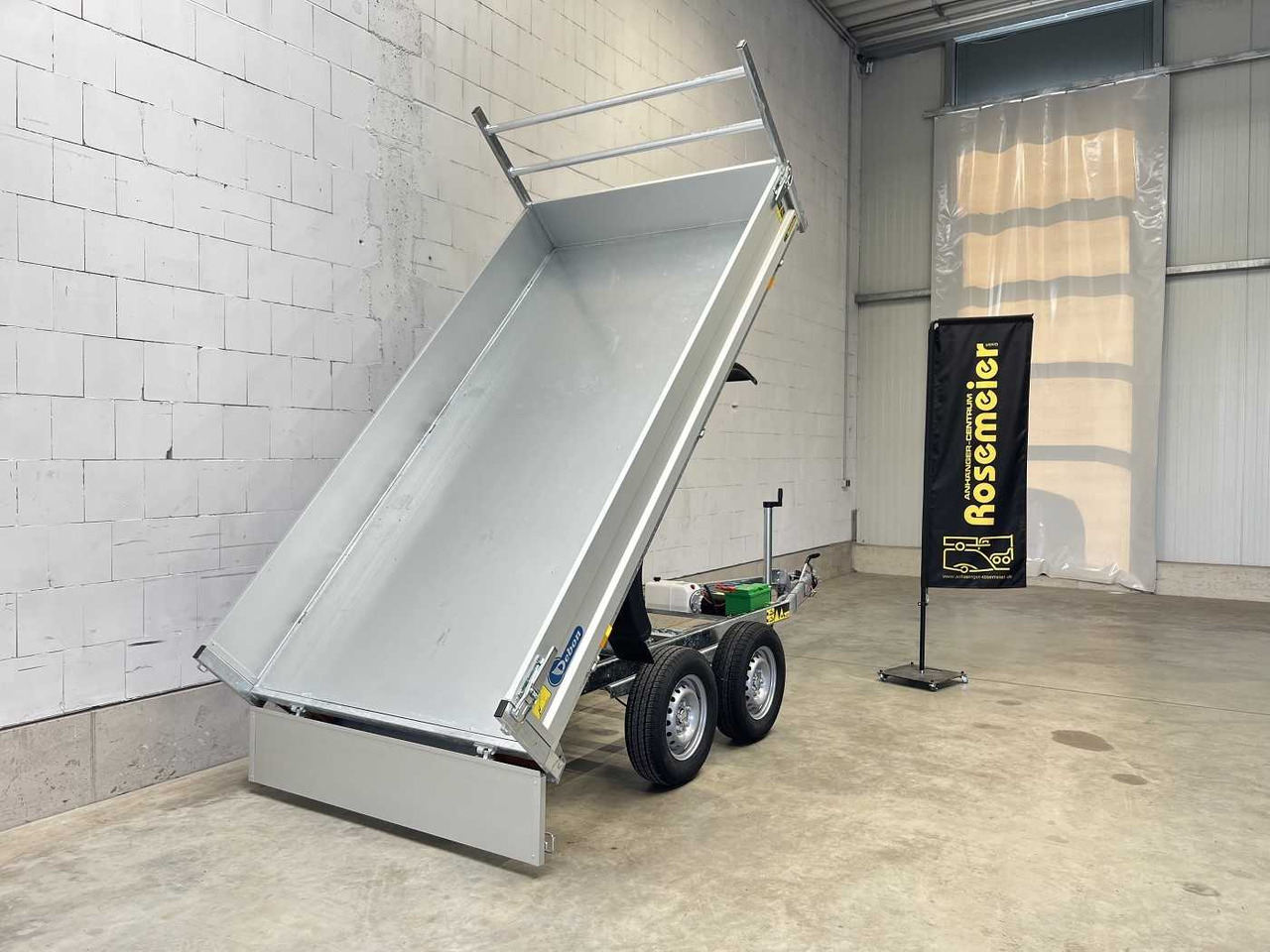 CHEVAL LIBERTE DEBON PW1.2E Lux E-Pumpe Rückwärtskipper - Kipper aanhangwagen: afbeelding 2 CHEVAL LIBERTE DEBON PW1.2E Lux E-Pumpe Rückwärtskipper - Kipper aanhangwagen: afbeelding 2