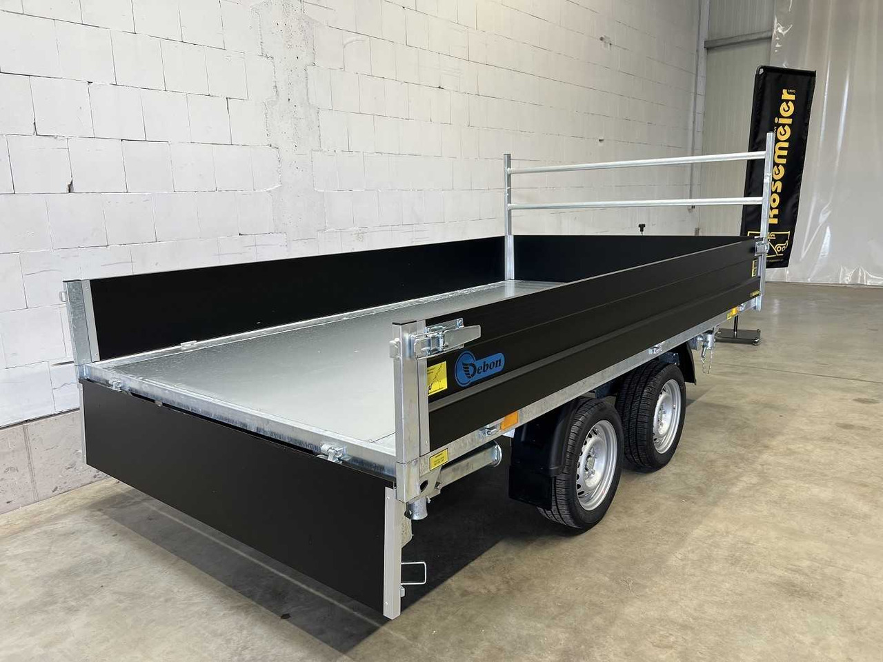 CHEVAL LIBERTE DEBON PW3.3E Black Rampen Dreiseitenkipper - Kipper aanhangwagen: afbeelding 3 CHEVAL LIBERTE DEBON PW3.3E Black Rampen Dreiseitenkipper - Kipper aanhangwagen: afbeelding 3