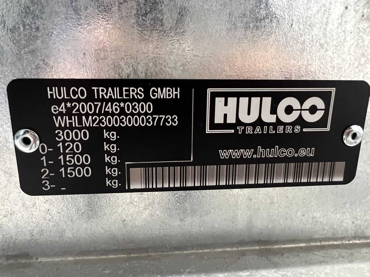 HULCO Medax-2 3000 Plane Hochlader - Aanhangwagen auto: afbeelding 3 HULCO Medax-2 3000 Plane Hochlader - Aanhangwagen auto: afbeelding 3