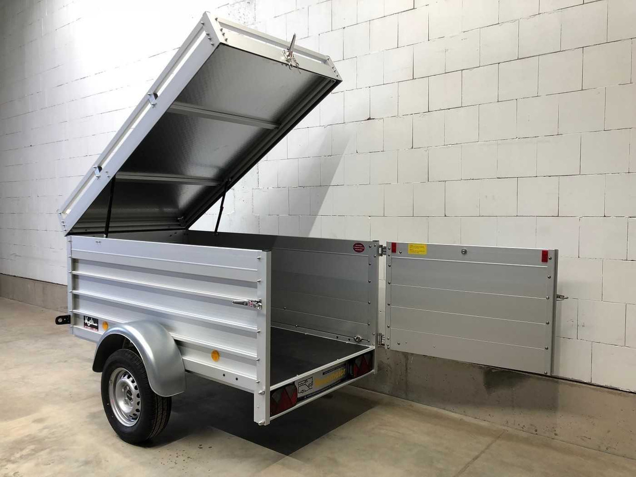 KOCH U2 mit 2 x BWEH, Deckel, Tür Deckelanhänger - Aanhangwagen auto: afbeelding 2 KOCH U2 mit 2 x BWEH, Deckel, Tür Deckelanhänger - Aanhangwagen auto: afbeelding 2