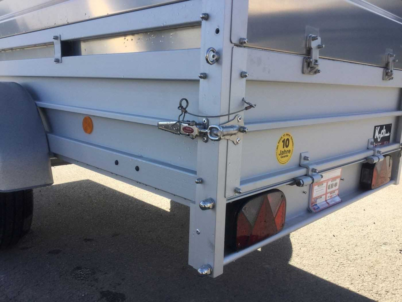 KOCH U4 + Alu-Bordwandaufsatz Kastenanhänger ungebrem - Aanhangwagen auto: afbeelding 5 KOCH U4 + Alu-Bordwandaufsatz Kastenanhänger ungebrem - Aanhangwagen auto: afbeelding 5