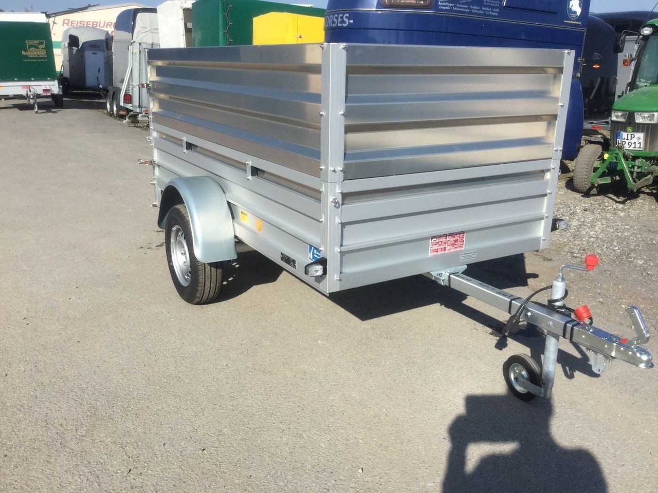 KOCH U4 + Alu-Bordwandaufsatz Kastenanhänger ungebrem - Aanhangwagen auto: afbeelding 4 KOCH U4 + Alu-Bordwandaufsatz Kastenanhänger ungebrem - Aanhangwagen auto: afbeelding 4