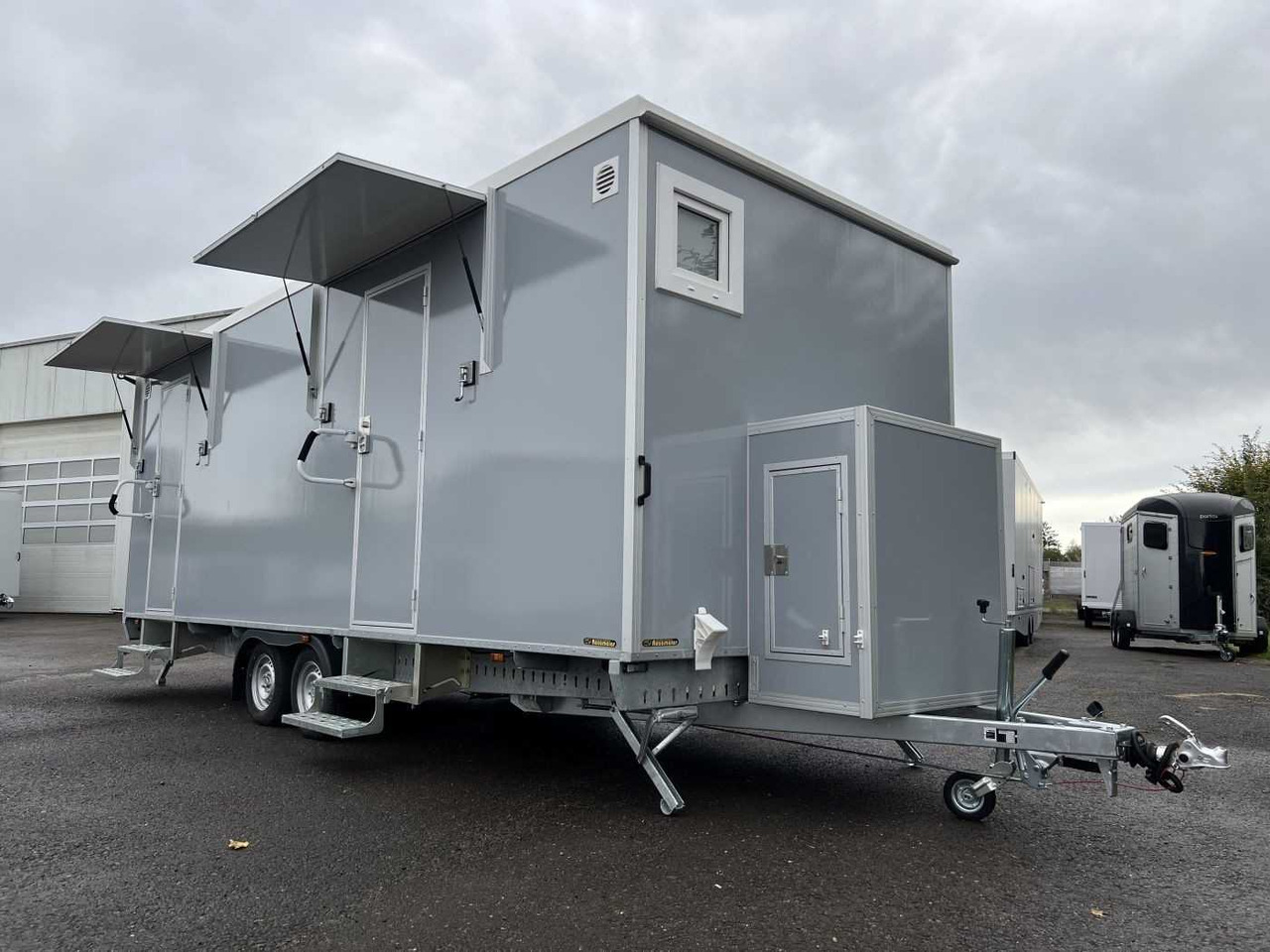 Nieuw Koelwagen aanhangwagen ROSEMEIER EW TA-NO 4 Damen, 1 Herren + 4 Urinal Toilettenanhänger: afbeelding 29