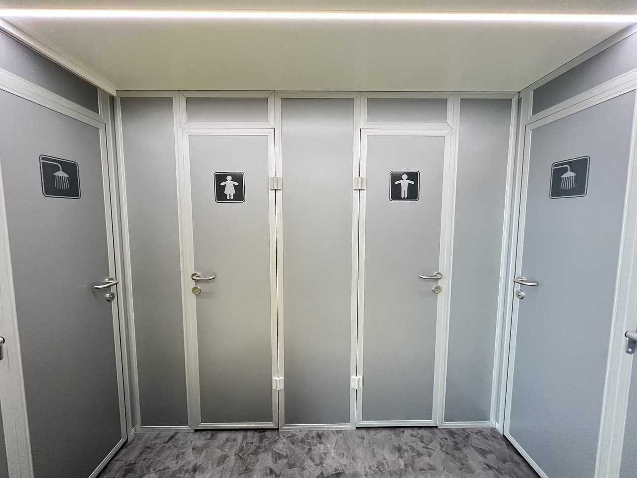 Nieuw Wooncontainer, Aanhanger ROSEMEIER VE Dusch+WC Kombi 3 Toilettenanhänger: afbeelding 8