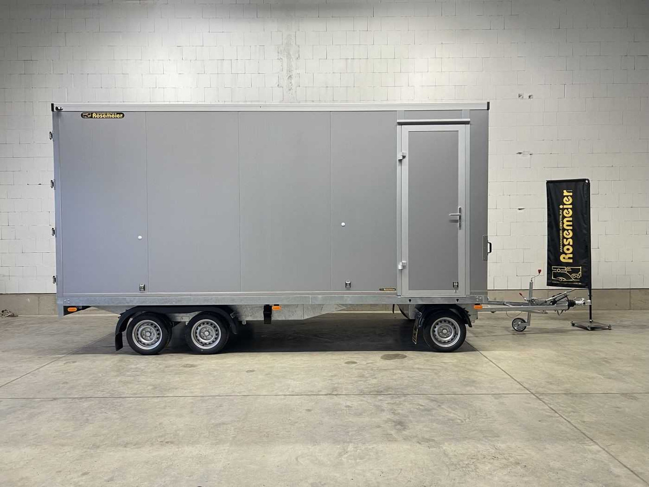 VEZEKO HK F 35.5 Drehschemel Kofferanhänger - Gesloten aanhangwagen: afbeelding 3 VEZEKO HK F 35.5 Drehschemel Kofferanhänger - Gesloten aanhangwagen: afbeelding 3