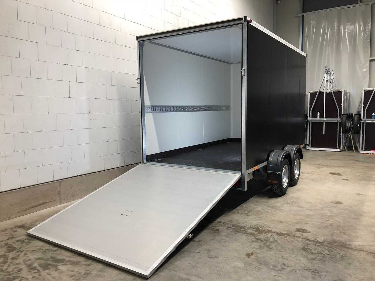 Nieuw Gesloten aanhangwagen VEZEKO TK C 27.35 Rampe Kofferanhänger: afbeelding 7