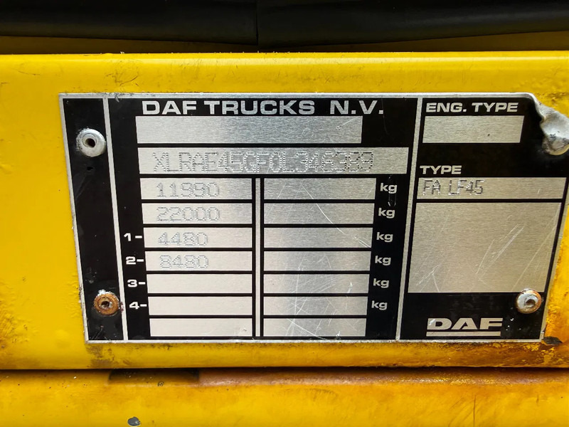 Autovrachtwagen vrachtwagen DAF LF 45 LF45-220 Abschelppwagen Falkom mit Anhanger / Schiebeplateau / Brill / Winde / Top Zustand: afbeelding 15 Autovrachtwagen vrachtwagen DAF LF 45 LF45-220 Abschelppwagen Falkom mit Anhanger / Schiebeplateau / Brill / Winde / Top Zustand: afbeelding 15