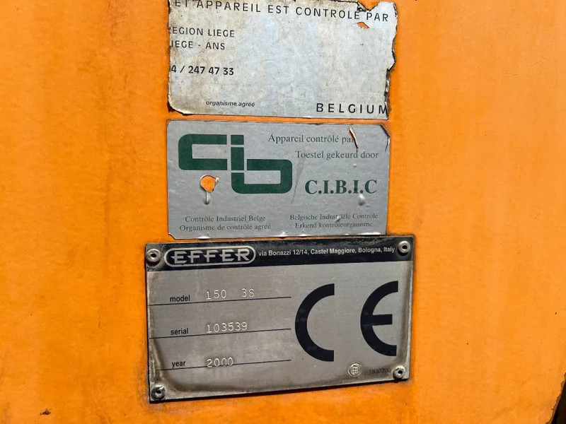 Kipper vrachtwagen, Kraanwagen MAN 33 FE 33.410 6X4 KRAAN + KIPPER EURO 2 BLADGEVEERD: afbeelding 13 Kipper vrachtwagen, Kraanwagen MAN 33 FE 33.410 6X4 KRAAN + KIPPER EURO 2 BLADGEVEERD: afbeelding 13