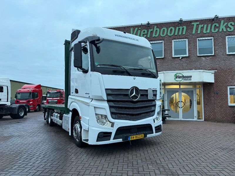 Mercedes-Benz Actros Actros 2542LL 6X2 met open laabak BDF Platform NL Truck - Vrachtwagen met open laadbak: afbeelding 1 Mercedes-Benz Actros Actros 2542LL 6X2 met open laabak BDF Platform NL Truck - Vrachtwagen met open laadbak: afbeelding 1