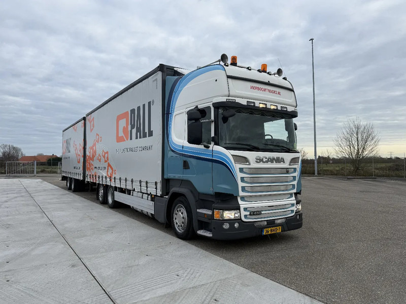 Scania R450 R450 6X2 Topline / mit 2007 Anhanger / SCR-only / Retarder / APK-TUV 4-2026 - Schuifzeilen vrachtwagen: afbeelding 1 Scania R450 R450 6X2 Topline / mit 2007 Anhanger / SCR-only / Retarder / APK-TUV 4-2026 - Schuifzeilen vrachtwagen: afbeelding 1