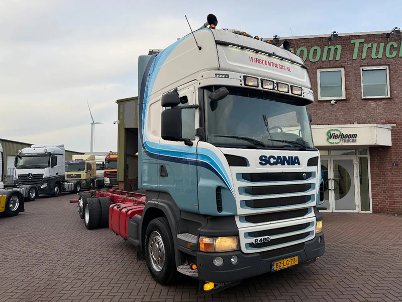 Scania R480 R480 6X2 Topline chassis / Retarder / Lift axle / euro5 / Holland Truck - Chassis vrachtwagen: afbeelding 1 Scania R480 R480 6X2 Topline chassis / Retarder / Lift axle / euro5 / Holland Truck - Chassis vrachtwagen: afbeelding 1