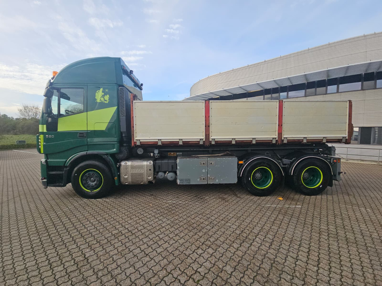 Containertransporter/ Wissellaadbak vrachtwagen Iveco Stralis 560 6x4: afbeelding 14