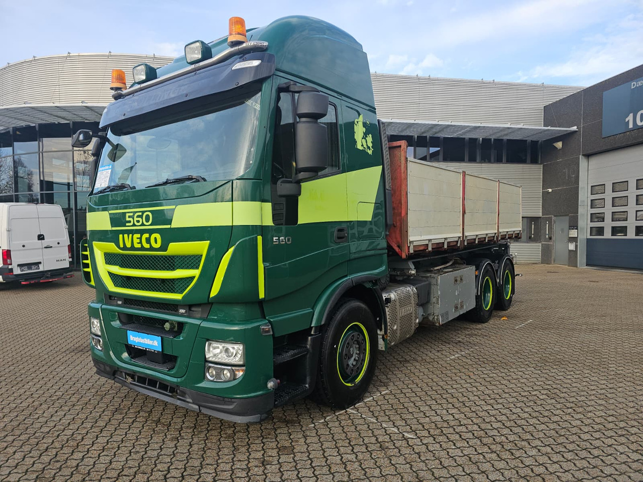 Containertransporter/ Wissellaadbak vrachtwagen Iveco Stralis 560 6x4: afbeelding 15