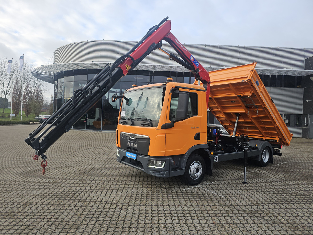 MAN TGL 8.220 - Kipper vrachtwagen, Kraanwagen: afbeelding 5 MAN TGL 8.220 - Kipper vrachtwagen, Kraanwagen: afbeelding 5