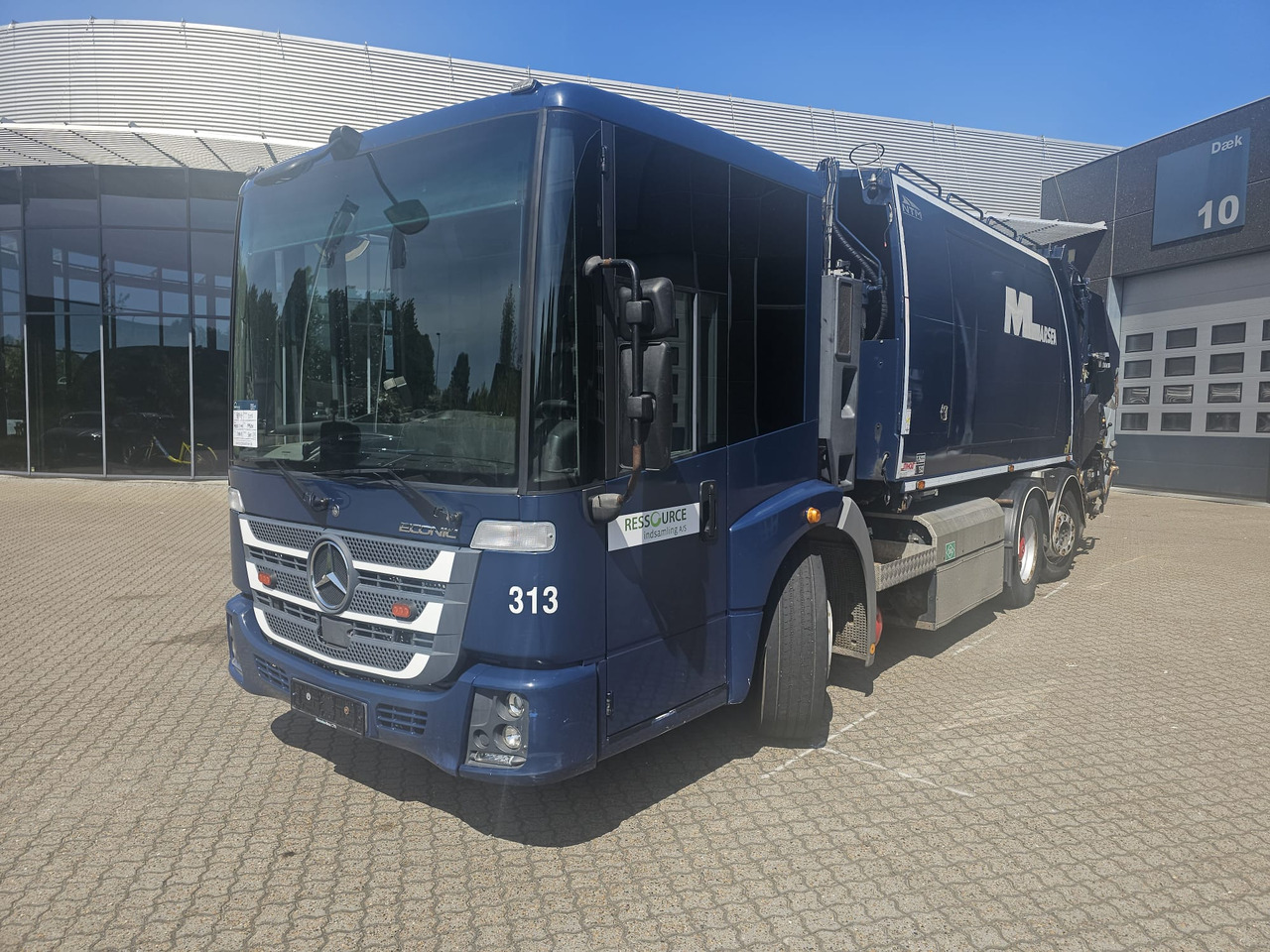 Vuilniswagen Mercedes Econic 2630 Gas-CNG: afbeelding 1