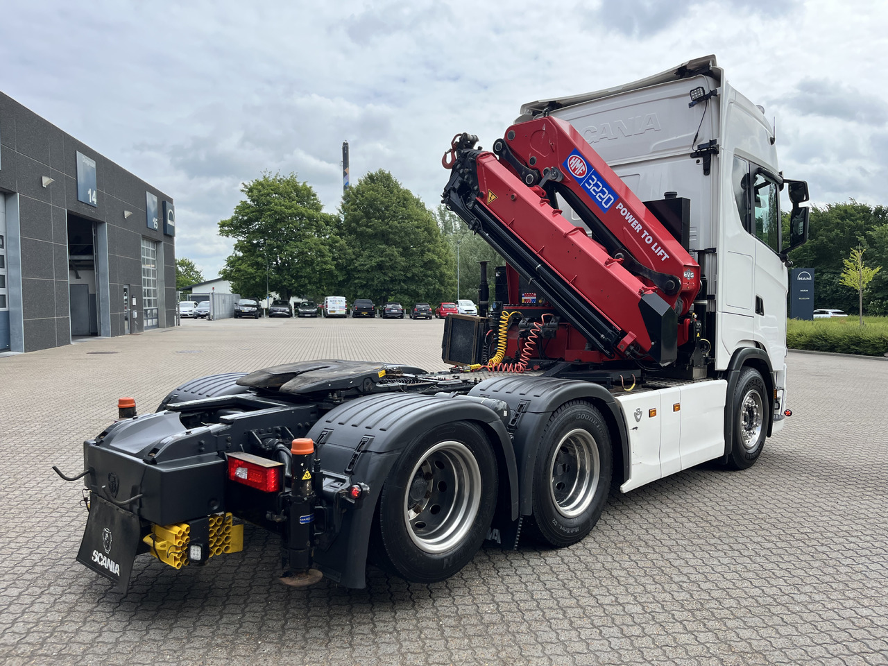 Scania S650 6x2 32 T-mtr. kran - Trekker: afbeelding 4 Scania S650 6x2 32 T-mtr. kran - Trekker: afbeelding 4
