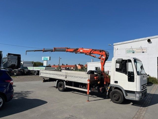 Iveco ML 75 E Pritsche mit Atlas Ladekran 60.1 - Bestelwagen met open laadbak: afbeelding 1 Iveco ML 75 E Pritsche mit Atlas Ladekran 60.1 - Bestelwagen met open laadbak: afbeelding 1
