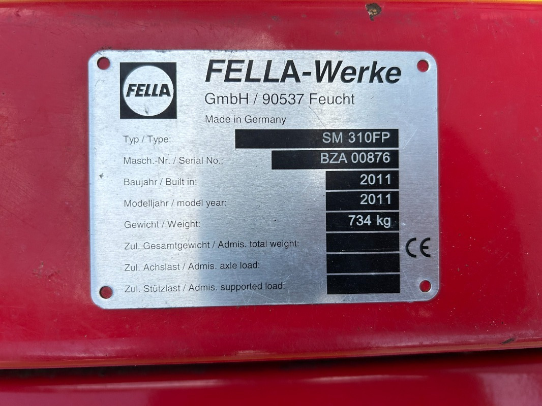Fella SM 310 FP - Maaimachine: afbeelding 4 Fella SM 310 FP - Maaimachine: afbeelding 4