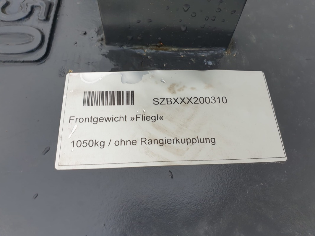 Fliegl GEWICHT 1.050KG - Tegenwicht: afbeelding 3 Fliegl GEWICHT 1.050KG - Tegenwicht: afbeelding 3