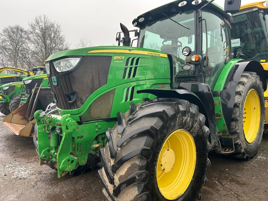 John Deere 6190R - Tractor: afbeelding 1 John Deere 6190R - Tractor: afbeelding 1