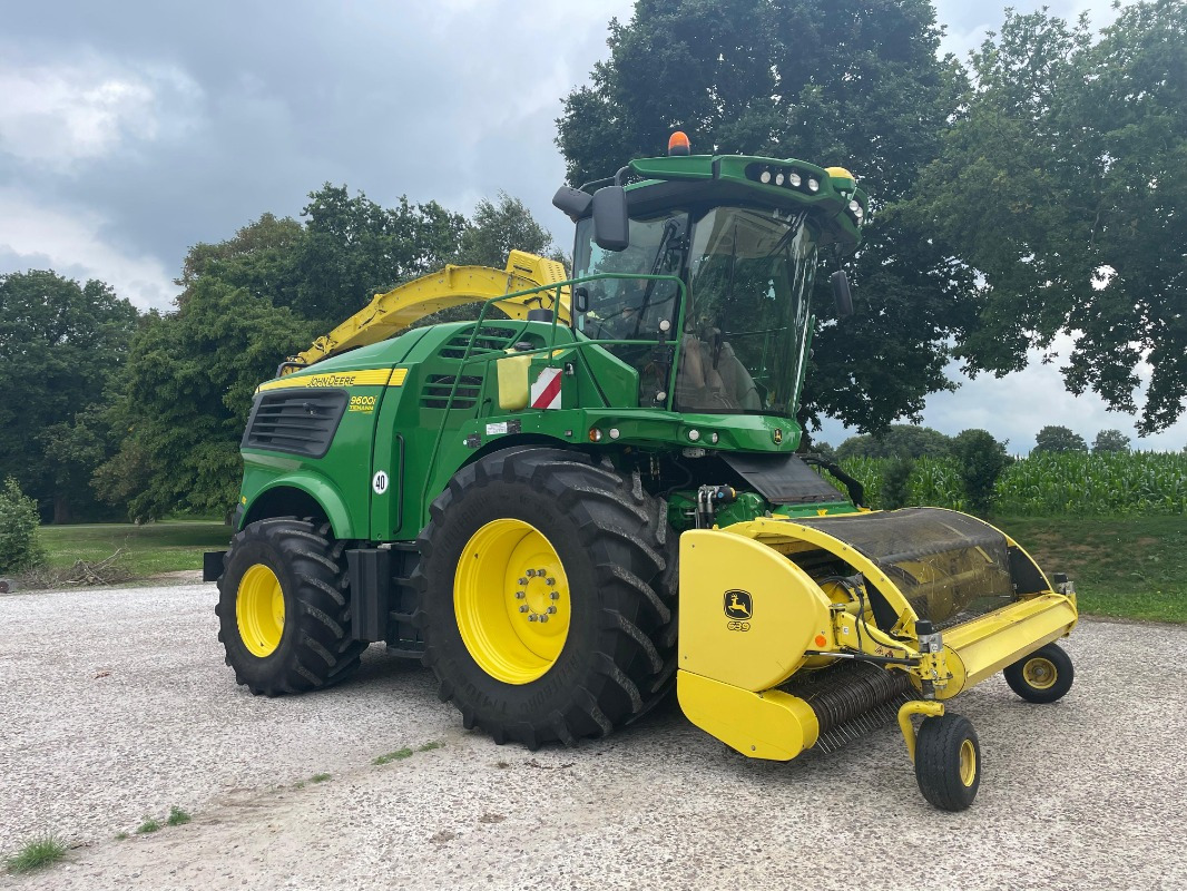 John Deere 9600i mit Kemper 460 Plus und PU 639 - Oogstmachine: afbeelding 1 John Deere 9600i mit Kemper 460 Plus und PU 639 - Oogstmachine: afbeelding 1