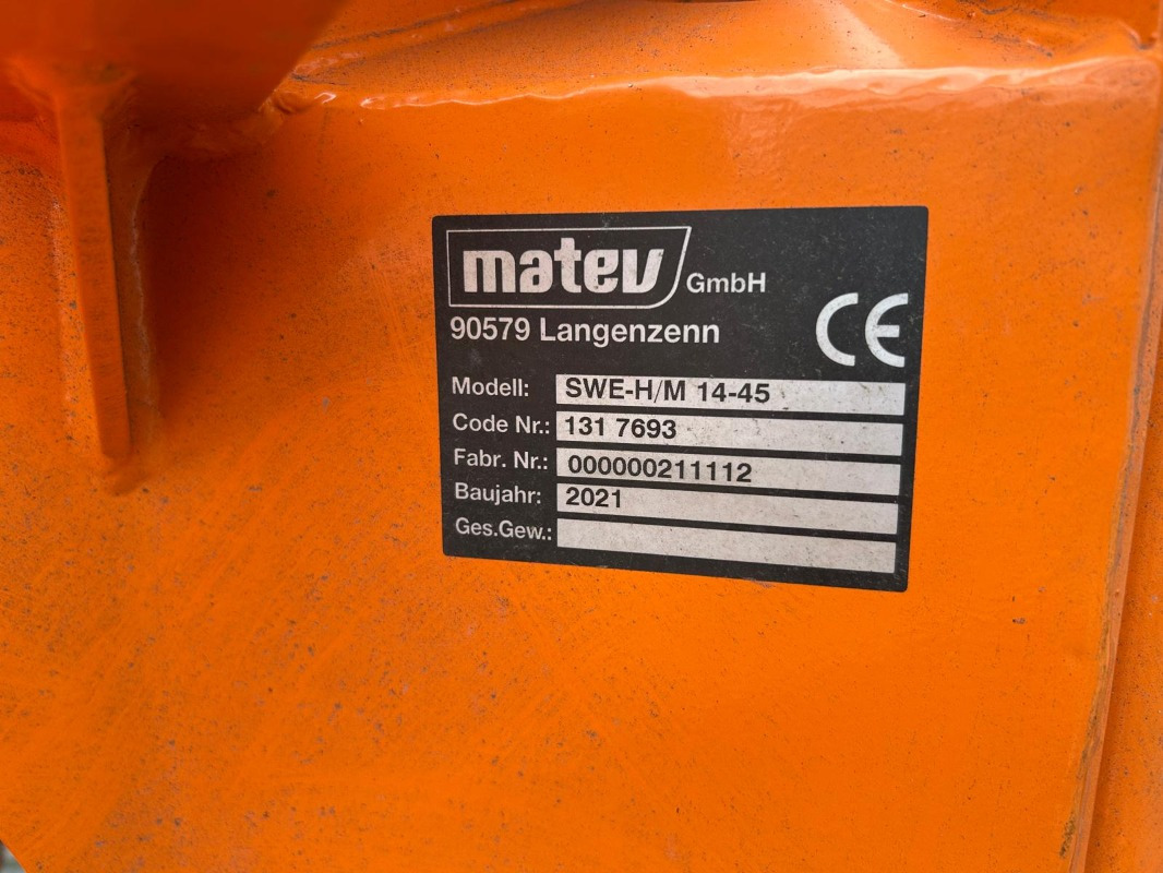 Matev SWE-H/M 14-45 - Maaimachine: afbeelding 3 Matev SWE-H/M 14-45 - Maaimachine: afbeelding 3