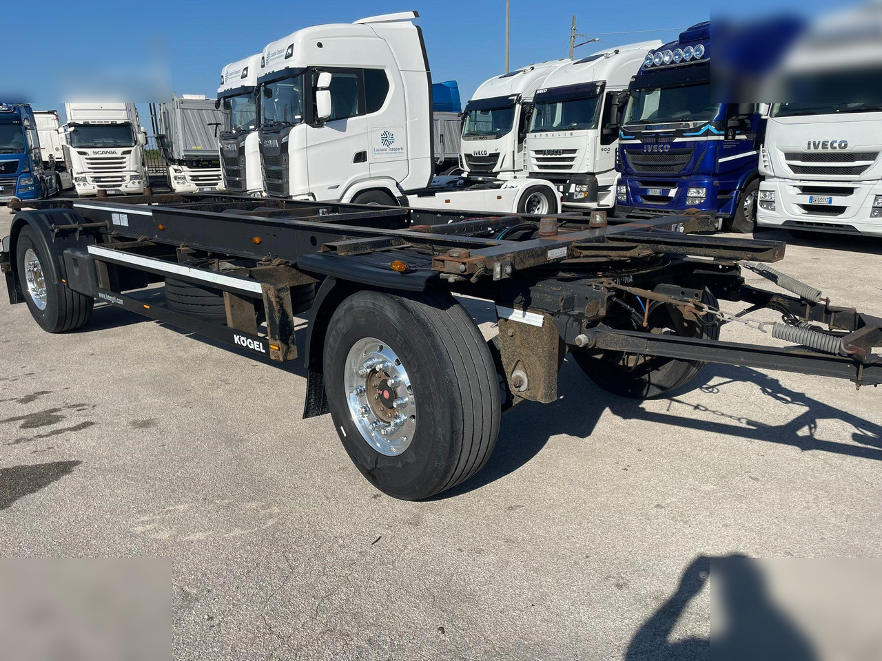 KÖGEL - Containertransporter/ Wissellaadbak aanhangwagen: afbeelding 2 KÖGEL - Containertransporter/ Wissellaadbak aanhangwagen: afbeelding 2