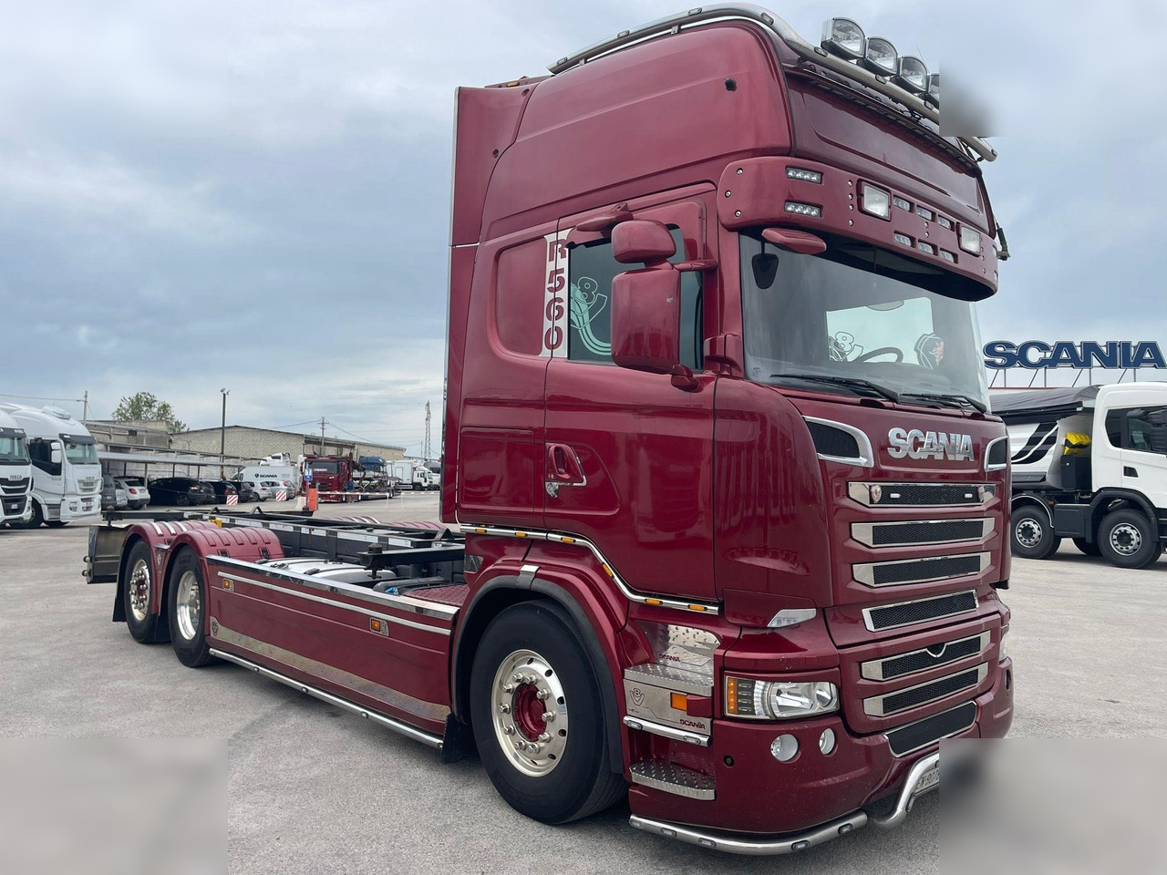 SCANIA R560 - Containertransporter/ Wissellaadbak vrachtwagen: afbeelding 1 SCANIA R560 - Containertransporter/ Wissellaadbak vrachtwagen: afbeelding 1