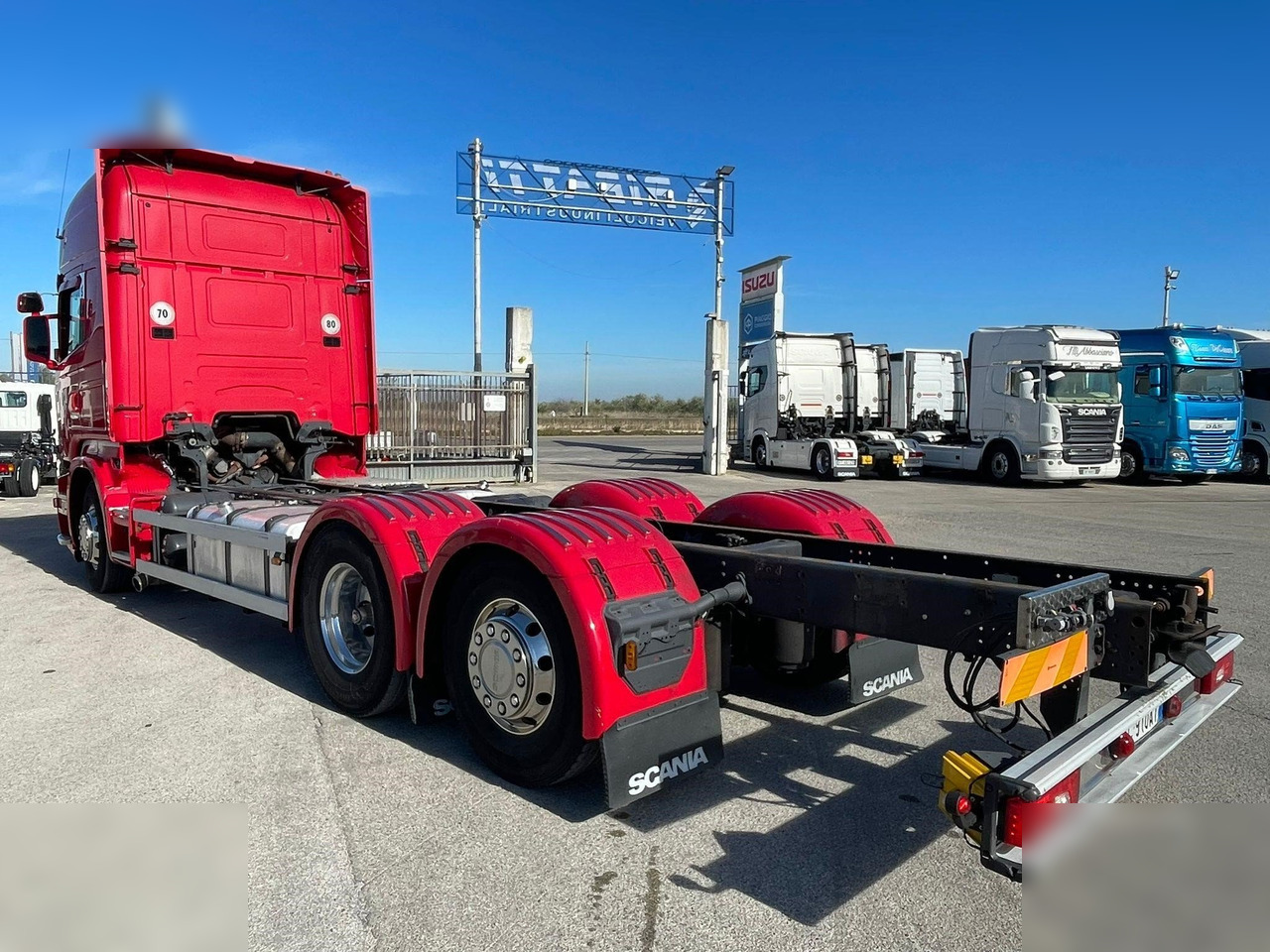 SCANIA R580 - Containertransporter/ Wissellaadbak vrachtwagen: afbeelding 2 SCANIA R580 - Containertransporter/ Wissellaadbak vrachtwagen: afbeelding 2