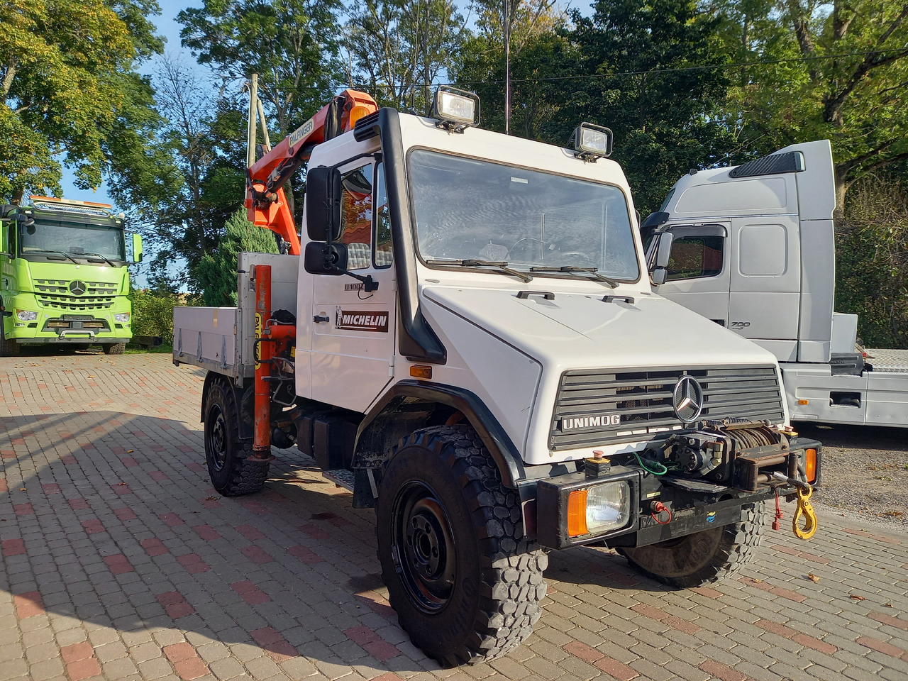 UNIMOG U100L - Kraanwagen: afbeelding 5 UNIMOG U100L - Kraanwagen: afbeelding 5