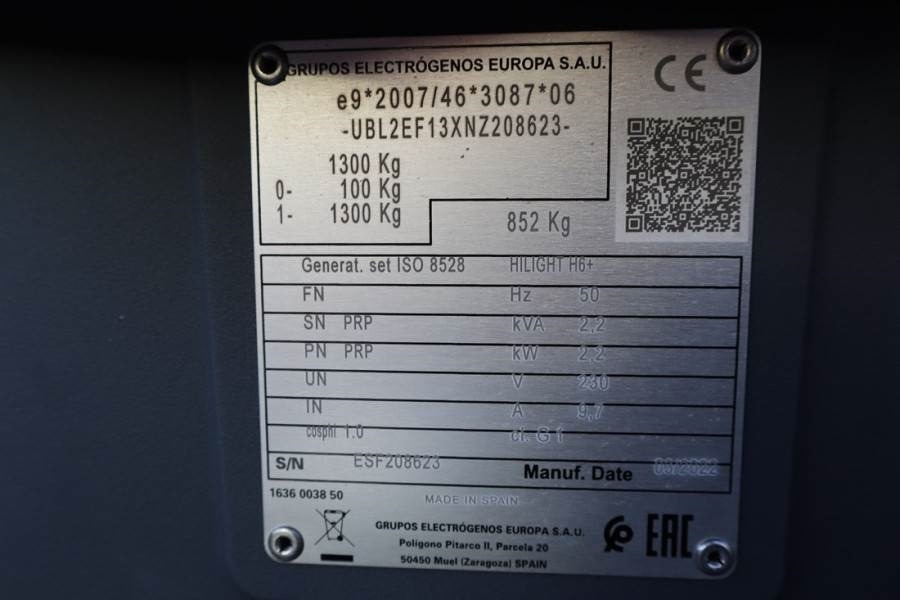 Lichtmast Atlas Copco Hilight H6+ Valid inspection, *Guarantee! Max Boo: afbeelding 9