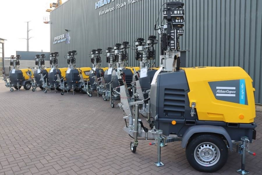 Lichtmast Atlas Copco Hilight H6+ Valid inspection, *Guarantee! Max Boo: afbeelding 14