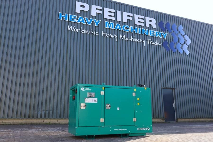 Cummins C38D5QS Declaration of Conformity, Diesel, 38kVA, - Industrie generator: afbeelding 1 Cummins C38D5QS Declaration of Conformity, Diesel, 38kVA, - Industrie generator: afbeelding 1
