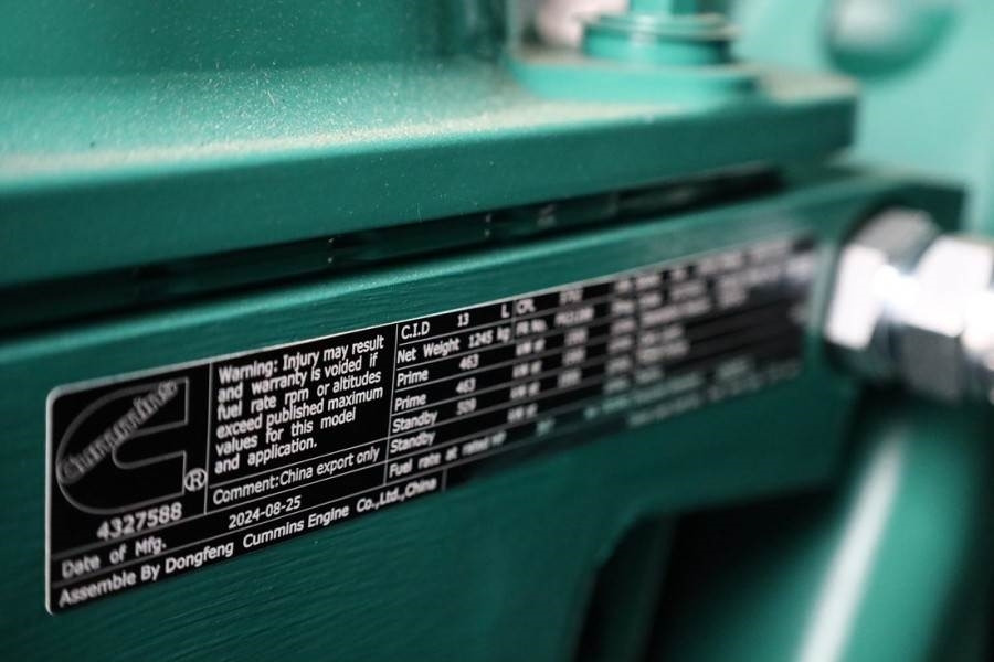 Cummins C550D5Q Declaration of Conformity, Diesel, 550kVA, - Industrie generator: afbeelding 5 Cummins C550D5Q Declaration of Conformity, Diesel, 550kVA, - Industrie generator: afbeelding 5