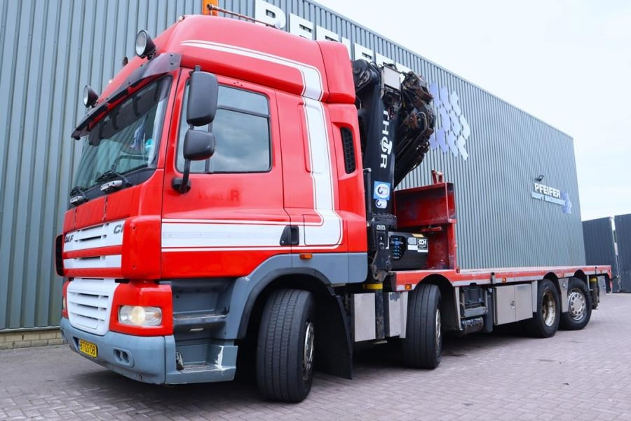 DAF CF85 With HMF 85t/m Crane Dutch Registration, HMF - Alle terrein kraan: afbeelding 1 DAF CF85 With HMF 85t/m Crane Dutch Registration, HMF - Alle terrein kraan: afbeelding 1