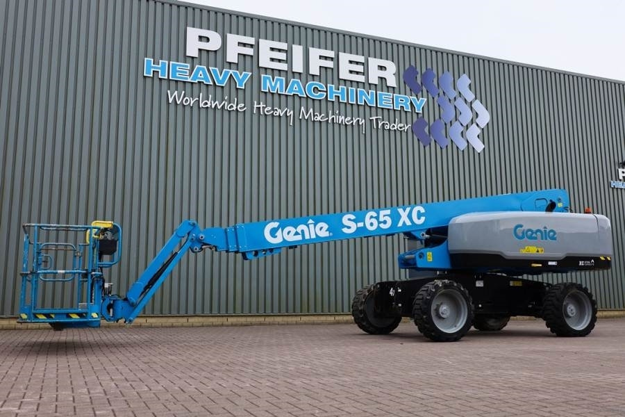 Genie S65XC Guarantee! Diesel, 4x4 Drive, 21.8m Working - Telescoophoogwerker: afbeelding 1 Genie S65XC Guarantee! Diesel, 4x4 Drive, 21.8m Working - Telescoophoogwerker: afbeelding 1
