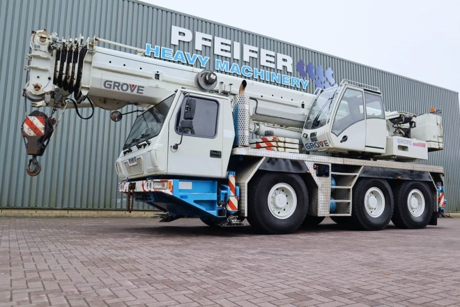 Grove GMK3055 Diesel, 6x6x6, 55t Capacity, 43m Main Boom  - Alle terrein kraan: afbeelding 1 Grove GMK3055 Diesel, 6x6x6, 55t Capacity, 43m Main Boom  - Alle terrein kraan: afbeelding 1