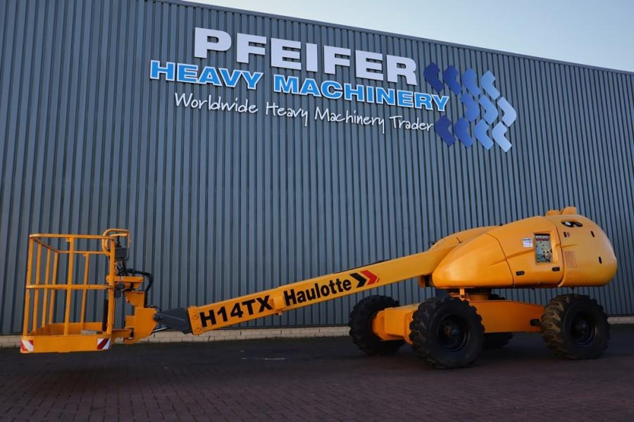 Haulotte H14TX As-Is, Diesel, 4x4 Drive, 14m Working Height - Telescoophoogwerker: afbeelding 1 Haulotte H14TX As-Is, Diesel, 4x4 Drive, 14m Working Height - Telescoophoogwerker: afbeelding 1