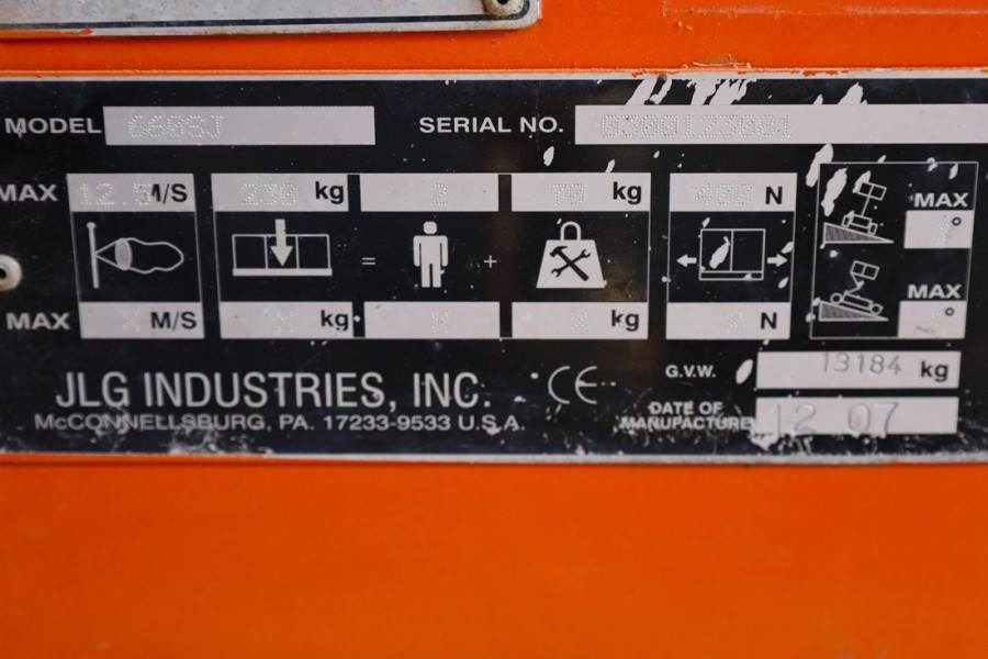 Telescoophoogwerker JLG 660SJ Diesel, 4x4 Drive, 22,3m Working Height, 17.: afbeelding 6