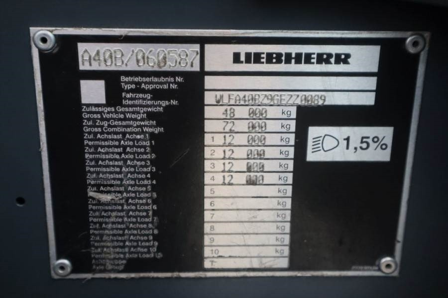 Liebherr LTM1070-4.2 Dutch Vehicle Registration, Valid Insp - Alle terrein kraan: afbeelding 5 Liebherr LTM1070-4.2 Dutch Vehicle Registration, Valid Insp - Alle terrein kraan: afbeelding 5
