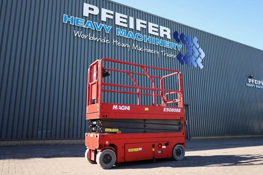 Magni ES0808E Electric, 8m Working height, 380kg Capacit - Schaarlift: afbeelding 1 Magni ES0808E Electric, 8m Working height, 380kg Capacit - Schaarlift: afbeelding 1