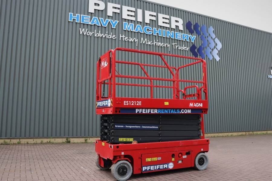 Magni ES1212E Valid inspection, *Guarantee! Electric, 12 - Schaarlift: afbeelding 1 Magni ES1212E Valid inspection, *Guarantee! Electric, 12 - Schaarlift: afbeelding 1