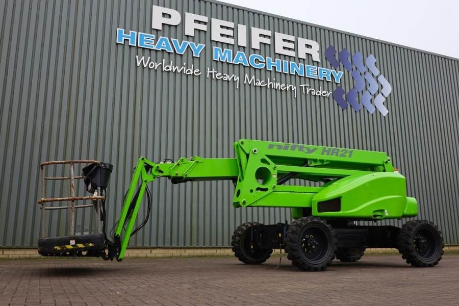 Niftylift HR21D 4x4 MK2 Diesel, 4x4 Drive, 21m Working Heigh - Knikarmhoogwerker: afbeelding 1 Niftylift HR21D 4x4 MK2 Diesel, 4x4 Drive, 21m Working Heigh - Knikarmhoogwerker: afbeelding 1