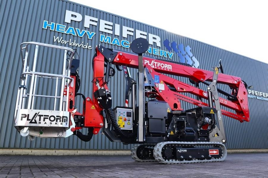 PLATFORM BAS Spider 15.75 PRO CE Declaration, Vali - Knikarmhoogwerker, Spinhoogwerker: afbeelding 1 PLATFORM BAS Spider 15.75 PRO CE Declaration, Vali - Knikarmhoogwerker, Spinhoogwerker: afbeelding 1