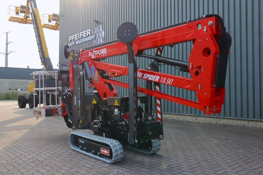 Knikarmhoogwerker, Spinhoogwerker PLATFORM BAS Spider 18.90 PRO CE Declaration, Vali: afbeelding 9