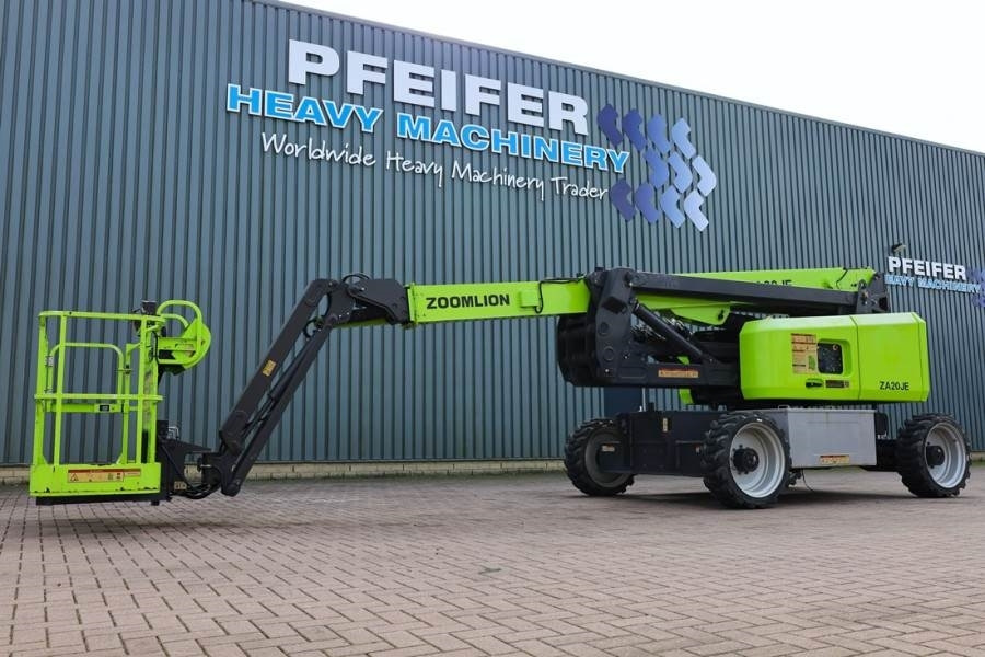 Zoomlion ZA20JE Fully Electric Lithium-Powered, 4x4 Rough T - Knikarmhoogwerker: afbeelding 1 Zoomlion ZA20JE Fully Electric Lithium-Powered, 4x4 Rough T - Knikarmhoogwerker: afbeelding 1