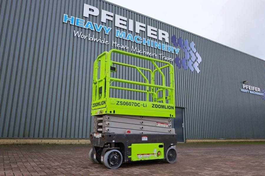 Zoomlion ZS0607DC Li Valid inspection, *Guarantee! Electric - Schaarlift: afbeelding 1 Zoomlion ZS0607DC Li Valid inspection, *Guarantee! Electric - Schaarlift: afbeelding 1