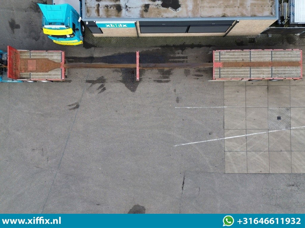 Faymonville 2-ass. Vlakke dubbel 2x uitschuifbare oplegger / 2x gestuurd - Vlakke/ Open oplegger: afbeelding 3 Faymonville 2-ass. Vlakke dubbel 2x uitschuifbare oplegger / 2x gestuurd - Vlakke/ Open oplegger: afbeelding 3