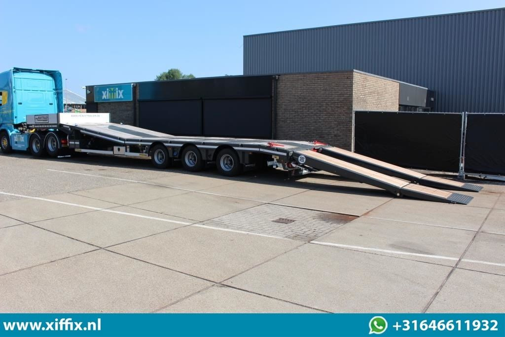 Faymonville TE Huur 3-ass. Semi dieplader met dubbele hydr. Kleppen en hefbed / - Dieplader oplegger: afbeelding 5 Faymonville TE Huur 3-ass. Semi dieplader met dubbele hydr. Kleppen en hefbed / - Dieplader oplegger: afbeelding 5
